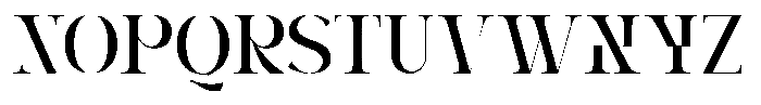 Dalnite Regular Font UPPERCASE