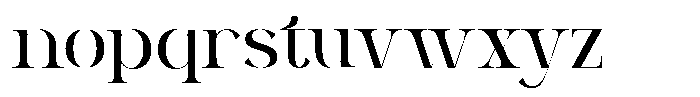 Dalnite Regular Font LOWERCASE