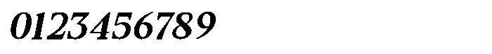 Dalore Italic Font OTHER CHARS