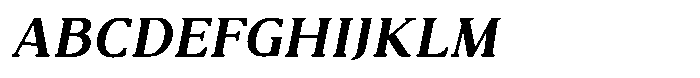 Dalore Italic Font UPPERCASE
