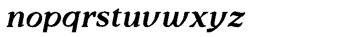 Dalore Italic Font LOWERCASE