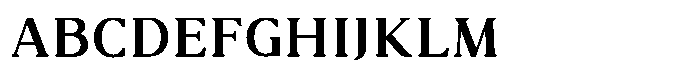 Dalore Light Font UPPERCASE