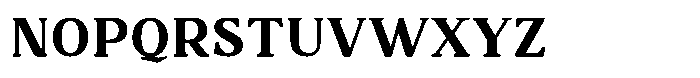 Dalore Medium Font UPPERCASE