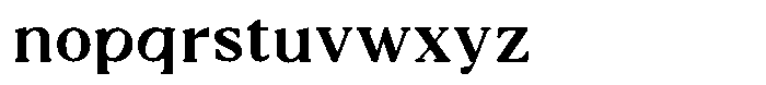 Dalore Regular Font LOWERCASE