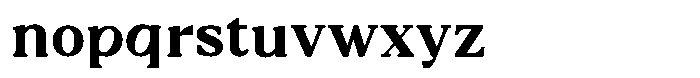 Dalore Semi Bold Font LOWERCASE