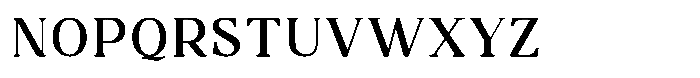 Dalore Thin Font UPPERCASE