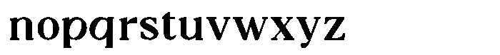 Dalore Variable Font LOWERCASE