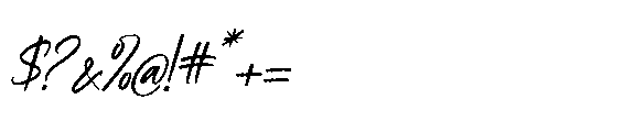 Daltonse Italic Italic Font OTHER CHARS