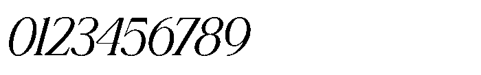 Dalven Goofler Italic Font OTHER CHARS