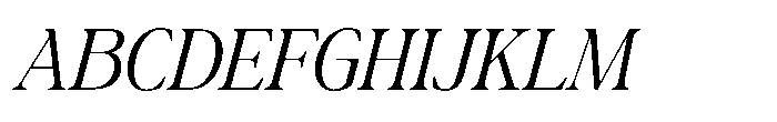Dalven Goofler Italic Font UPPERCASE