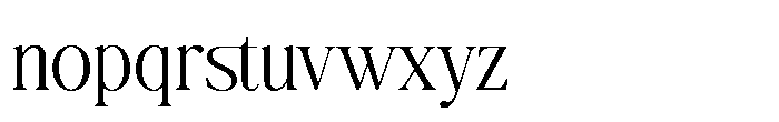 Dalven Goofler Regular Font LOWERCASE