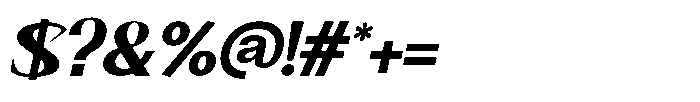 Dame un Grrr Italic Regular Font OTHER CHARS
