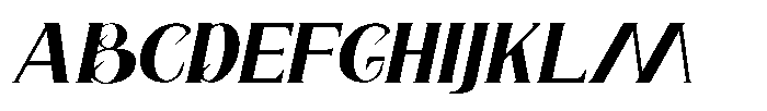 Dame un Grrr Italic Regular Font UPPERCASE