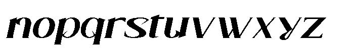 Dame un Grrr Italic Regular Font LOWERCASE
