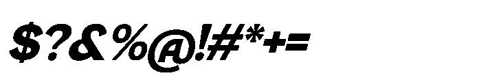Damoga Italic Font OTHER CHARS