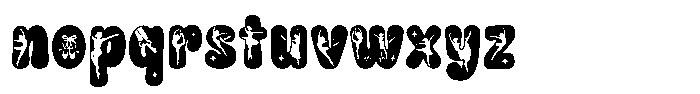 Dancer Jumps Font LOWERCASE