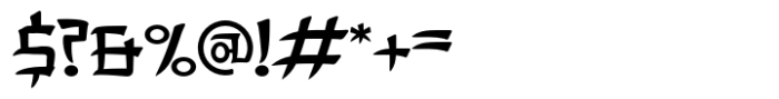 Dangeol Regular Font OTHER CHARS