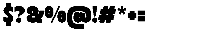 Dango Font OTHER CHARS