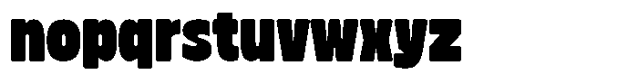 Dango Font LOWERCASE