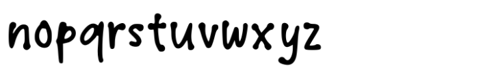 Danial Font LOWERCASE