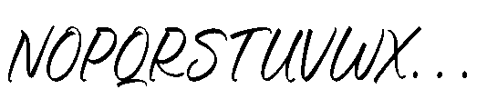 Danishy Regular Font UPPERCASE