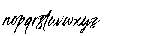 Danishy Regular Font LOWERCASE
