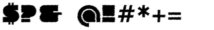 Danrex 400 Black Font OTHER CHARS
