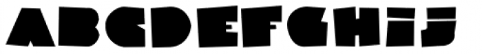 Danrex 500 Black Font LOWERCASE