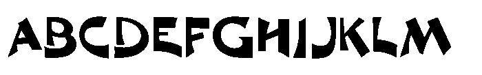 Danse Nouveau JNL Regular FONT