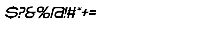 Danson Regular-Italic Font OTHER CHARS