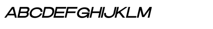 Danson Regular-Italic Font UPPERCASE