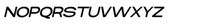 Danson Regular-Italic Font UPPERCASE