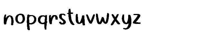 Dantellaz Font LOWERCASE