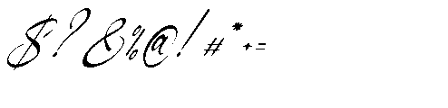 Danthalion Italic Font OTHER CHARS