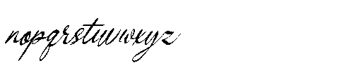 Danthalion Italic Font LOWERCASE