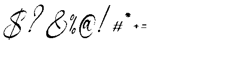 Danthalion Regular Font OTHER CHARS