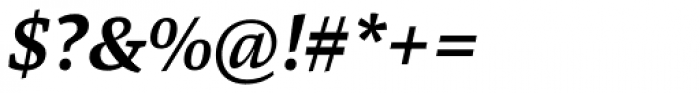 Danton Bold Italic Font OTHER CHARS