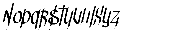 Danurdara Font UPPERCASE