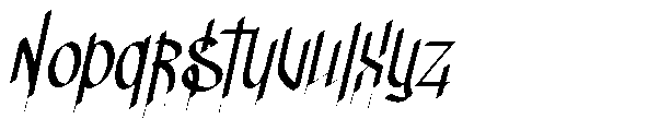Danurdara Font LOWERCASE