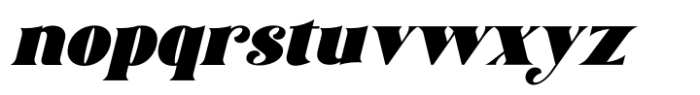 Danver Bridget Italic Font LOWERCASE