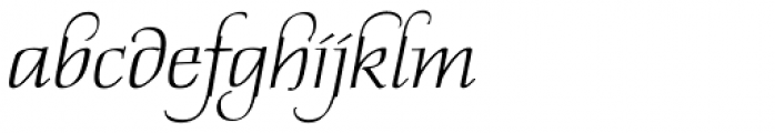Daphne Script Font LOWERCASE