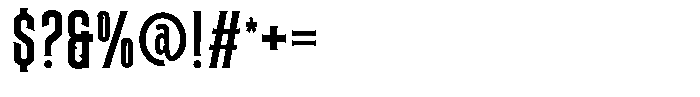 Dareston Font OTHER CHARS