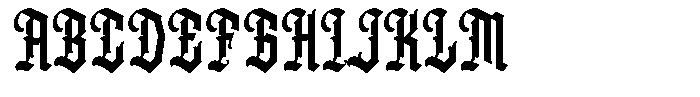 Dareston Font UPPERCASE