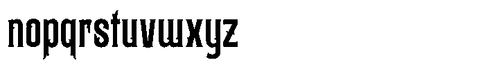 Dareston Font LOWERCASE