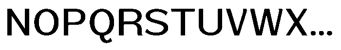 Dareva Semi Bold Display Font UPPERCASE