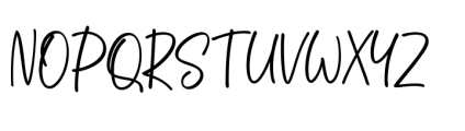 Darianth Font UPPERCASE