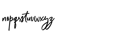 Darianth Font LOWERCASE