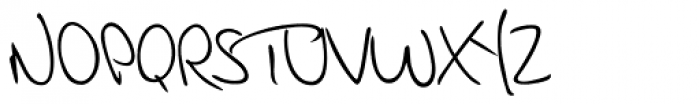 Dario Handwriting Font UPPERCASE