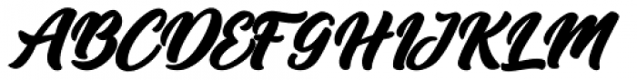Darion Bold Italic Font UPPERCASE