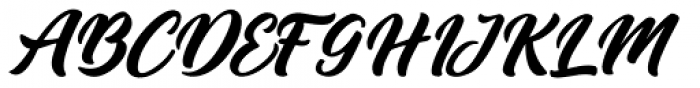 Darion Italic Font UPPERCASE